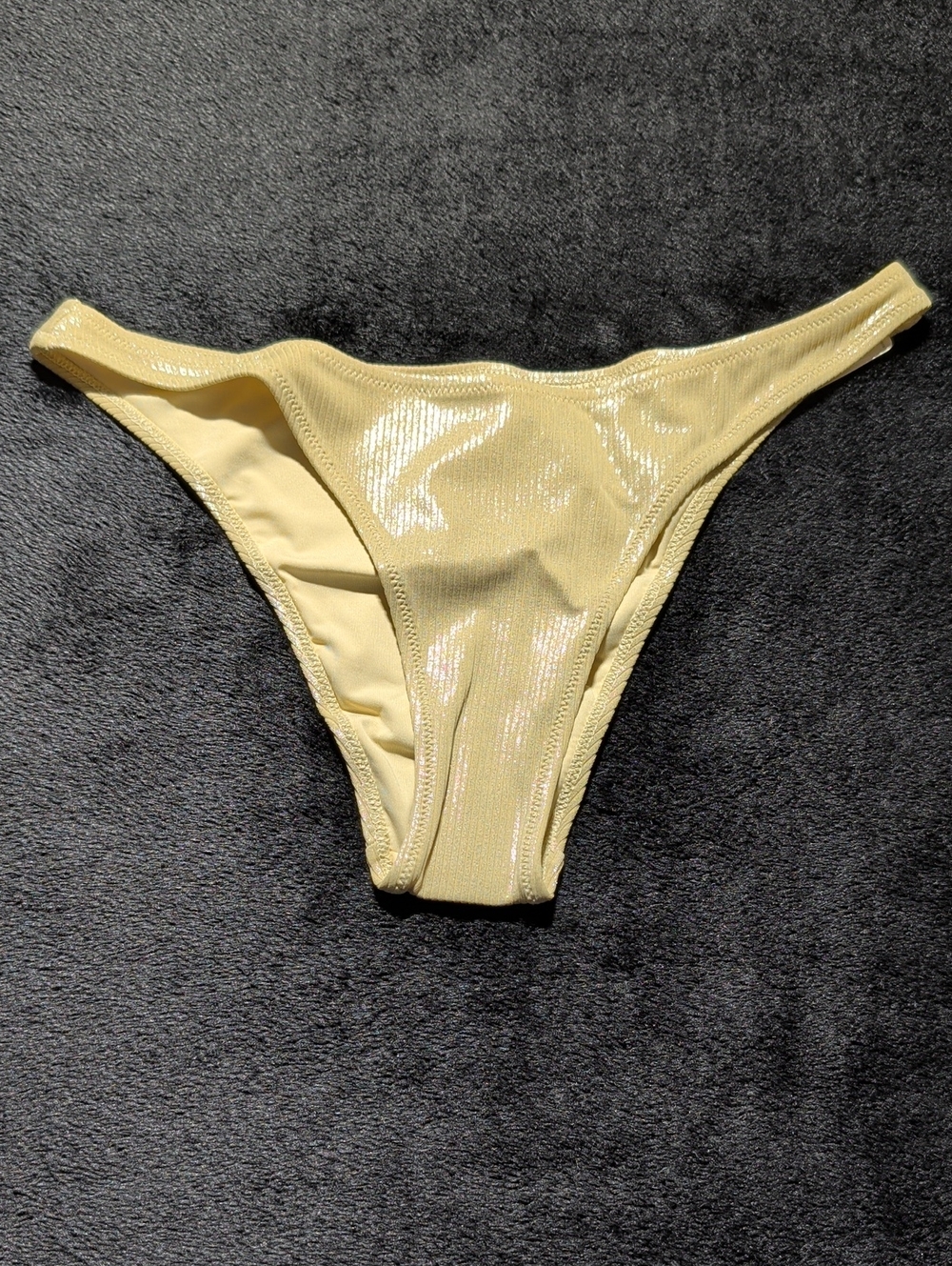 Aerie Metallic Low Rise Cheeky Bikini Bottom